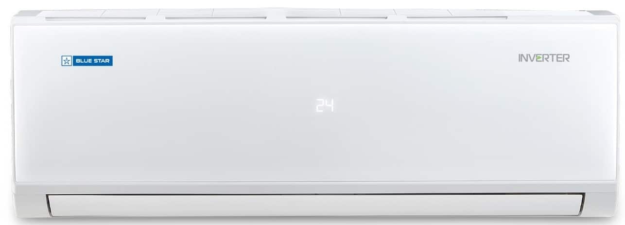 Blue Star 1.5 Ton 3 Star Inverter Split AC White (Copper Condenser, IC318PNU0)
