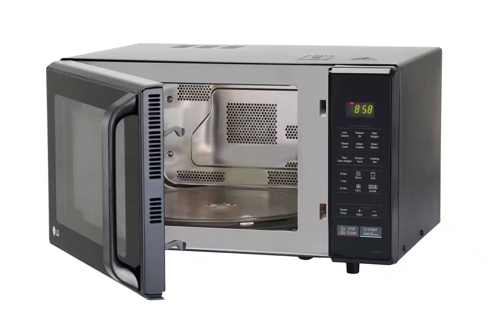 Buy LG 28 L Convection Microwave Oven Glossy Black (MC2846BG) on lowest