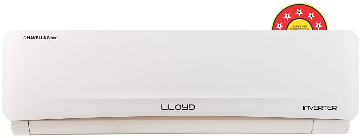 Lloyd 1.5 Ton 5 Star Inverter Split AC White (Copper Condenser, GLS18I5FWGEL)