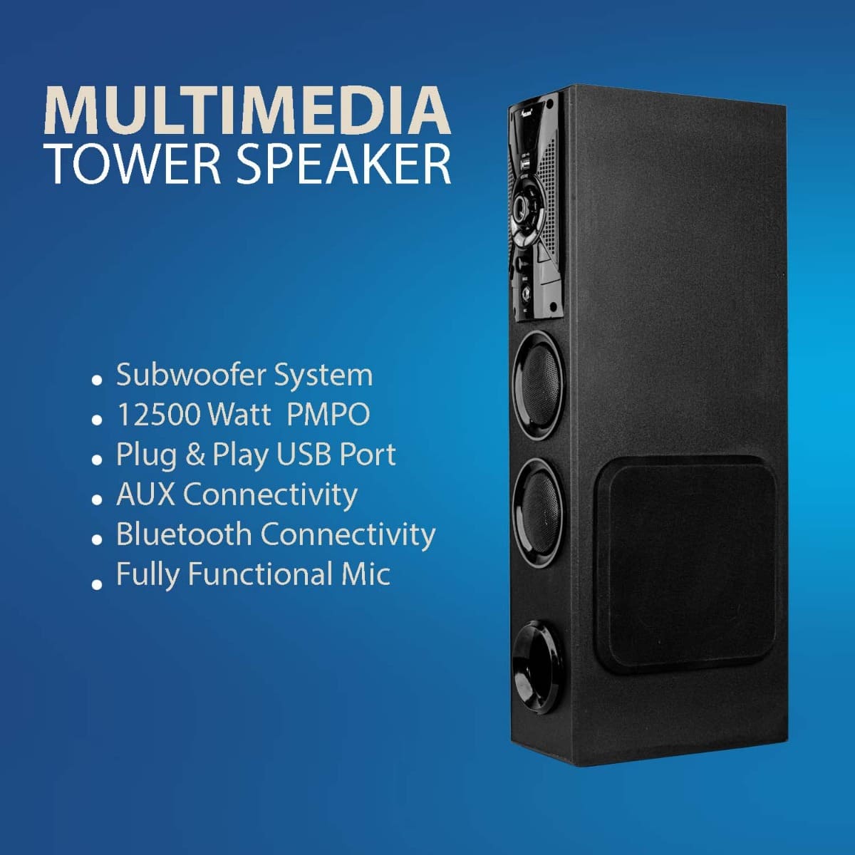 Best Buy Tower Speakers On Sale Melbon 1102 High Bass Tower Speaker (70 Watt, Bluetooth) USB, Bluetooth
