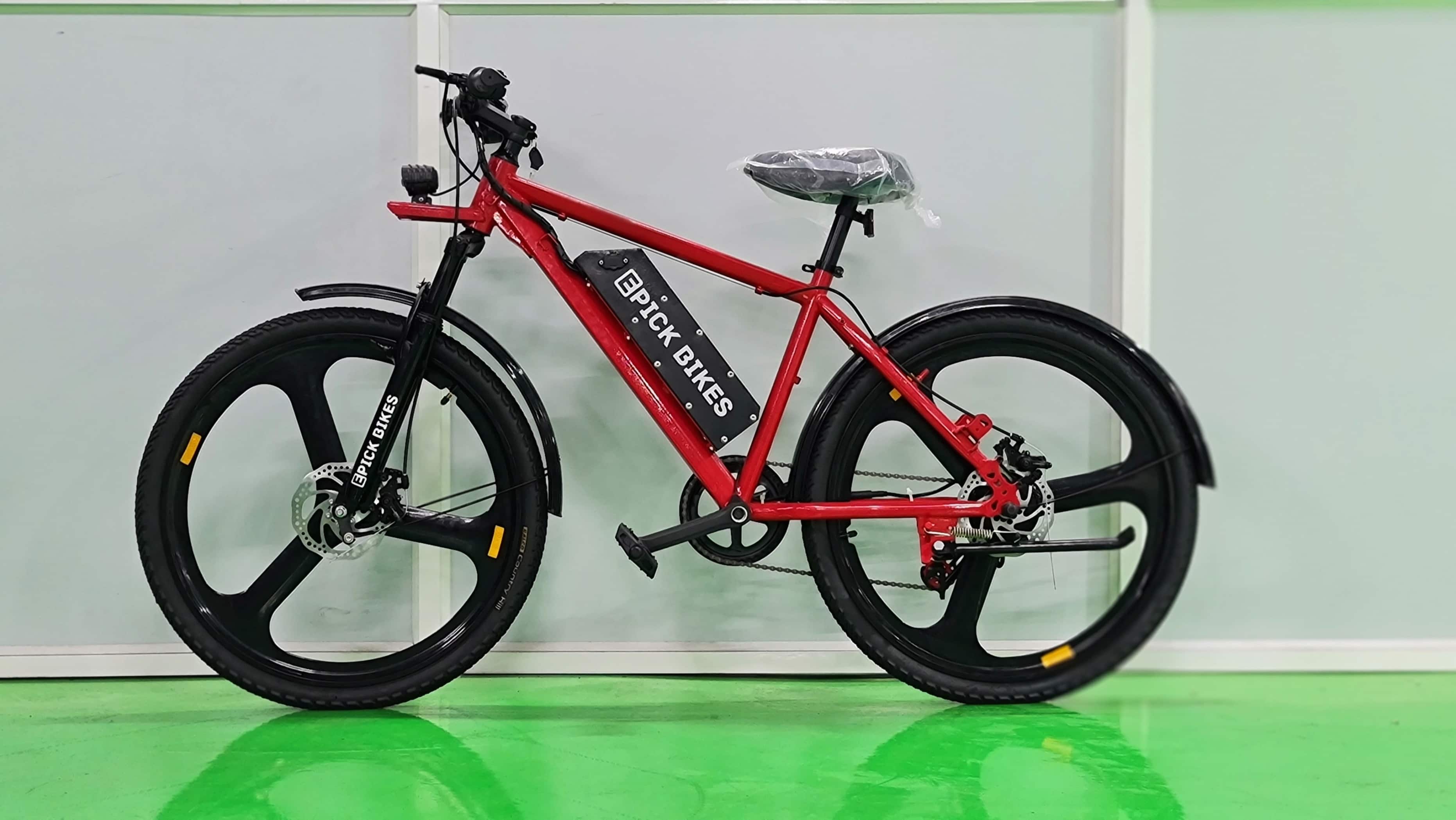 Front shop pedal bike