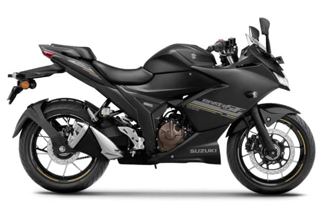 Suzuki Gixxer SF 250 BS6 Metallic Matte Black No.2