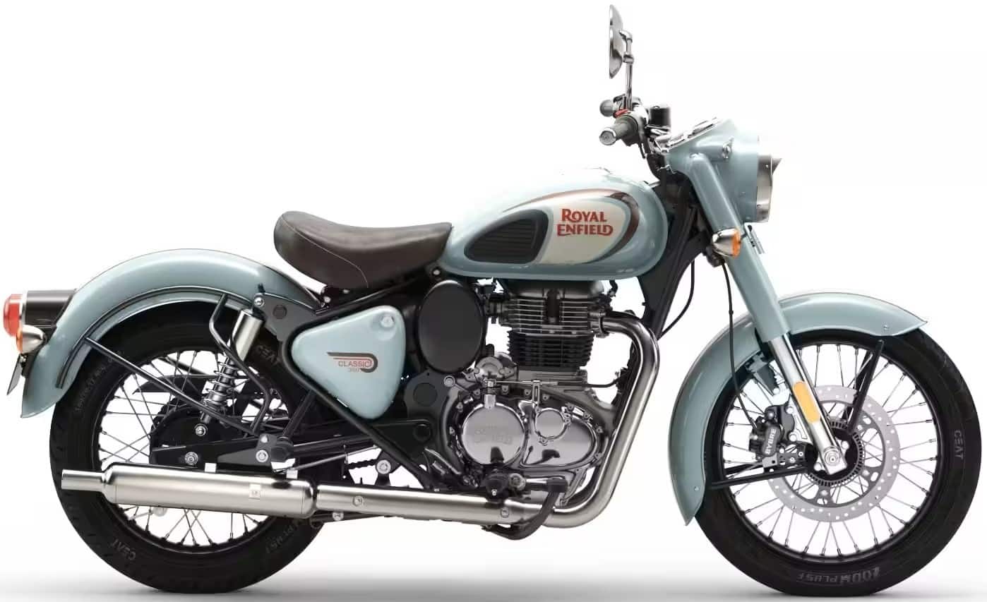 Royal enfield classic 350 2025 dual channel colours
