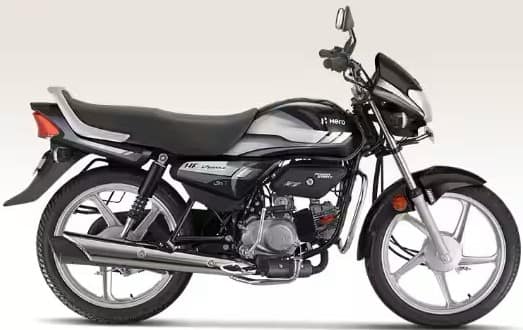 Hero HF Deluxe BS6 Self Start Alloy Wheel Heavy Grey with Black on EMI Bajaj Mall