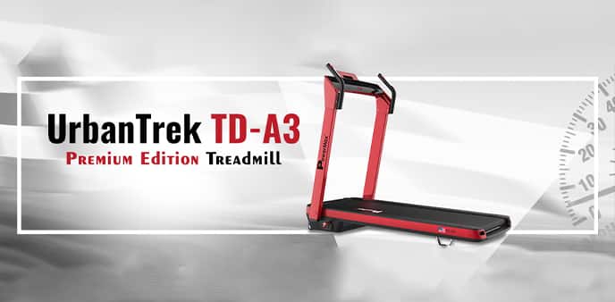 PowerMax Fitness Urban Trek TD A3 5.0HP Peak Treadmill For Home