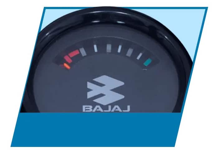 Bajaj ct sales 100 fuel indicator
